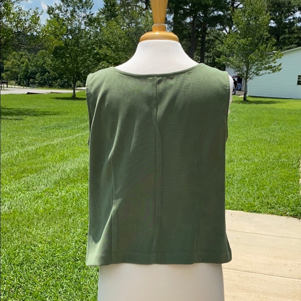 Miss Dorby Black Blazer and Green Top - Picture 8 of 8